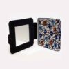 Miroir de poche avec motif Mina inspiré de la Perse