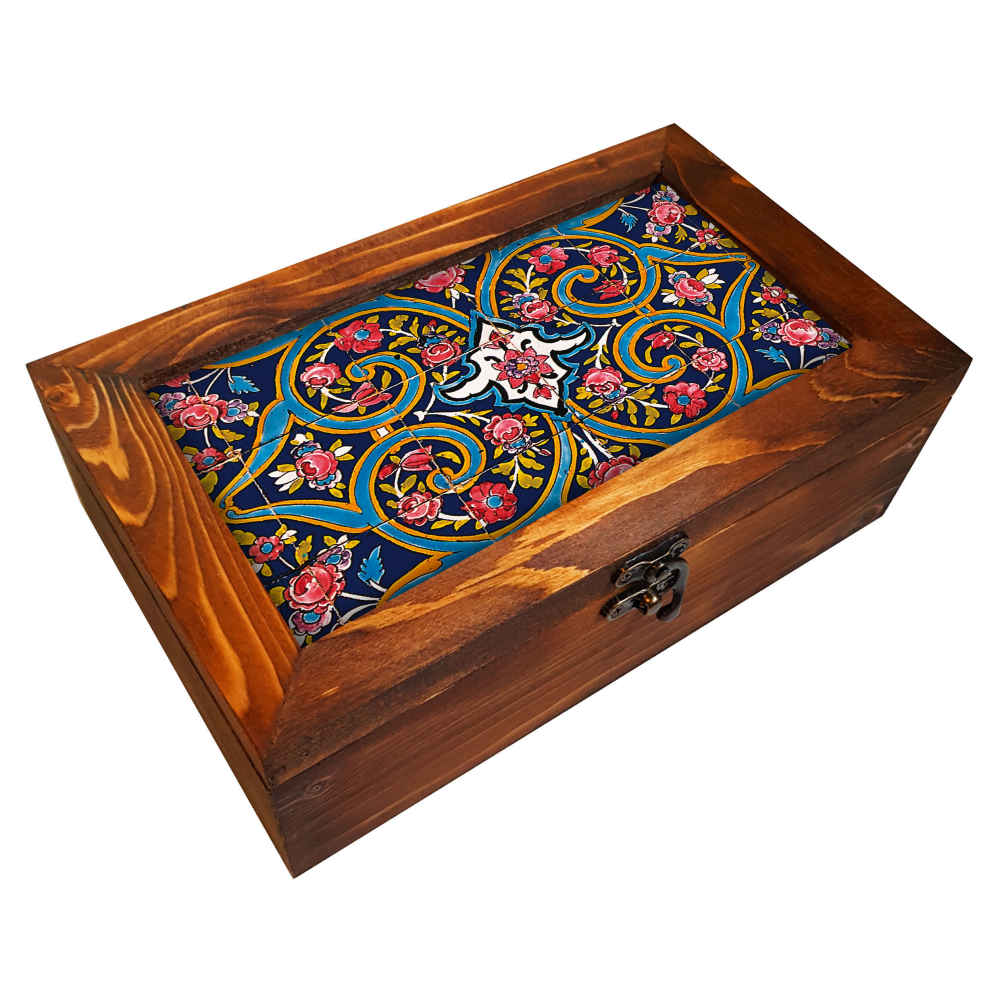 Boîte de Rangement pour Couverts en Bois Modèle Fariba