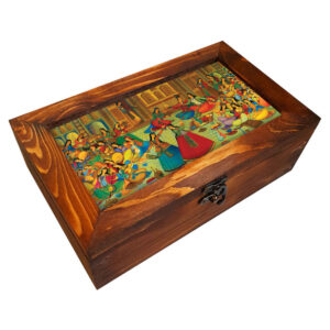 Boîte de Rangement pour Couverts en Bois Modèle Raghs