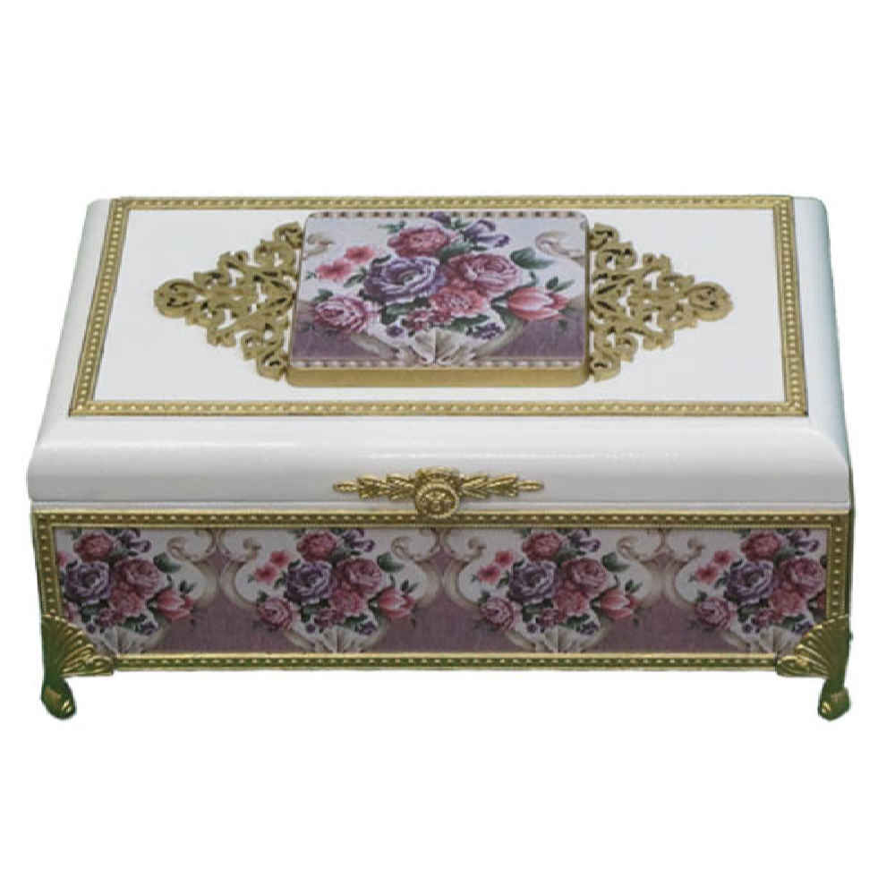 Coffret de Rangement pour Couverts en Bois Modèle Reine