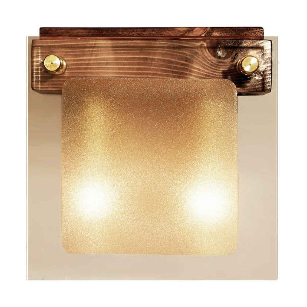 Applique murale en bois – Style moderne et minimaliste, esthétique cosy A2