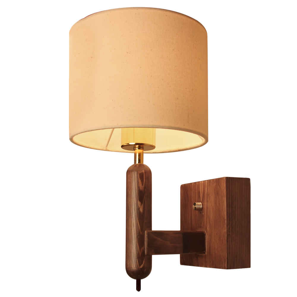 Applique murale en bois – Style moderne et minimaliste, esthétique cosy GI1