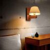 Applique murale en bois – Style moderne et minimaliste, esthétique cosy Maryam