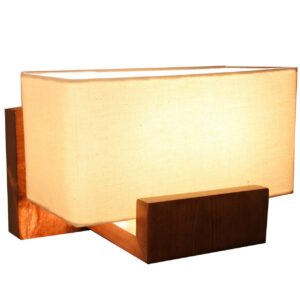 Applique murale en bois – Style moderne et minimaliste, esthétique cosy Melika