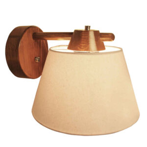 Applique murale en bois – Style moderne et minimaliste, esthétique cosy Mina