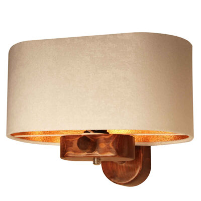 Applique murale en bois – Style moderne et minimaliste, esthétique cosy NT1