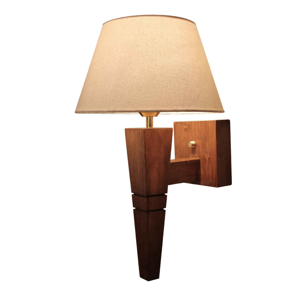 Applique murale en bois – Style moderne et minimaliste, esthétique cosy Q1