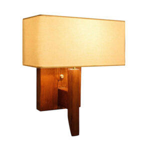 Applique murale en bois – Style moderne et minimaliste, esthétique cosy Q2
