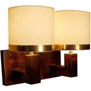 Applique murale en bois – Style moderne et minimaliste, esthétique cosy T2