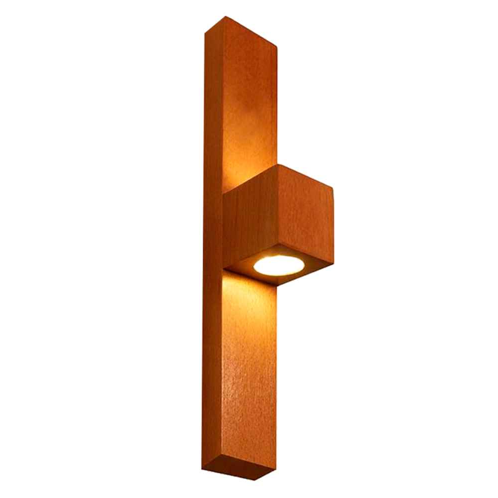 Applique murale en bois – Style moderne et minimaliste, esthétique cosy U2