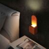 Applique murale en bois – Style moderne et minimaliste, esthétique cosy U9