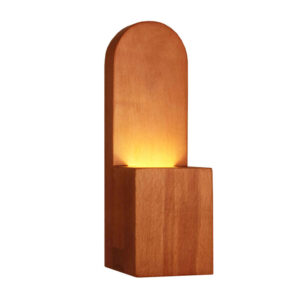 Applique murale en bois – Style moderne et minimaliste, esthétique cosy U9