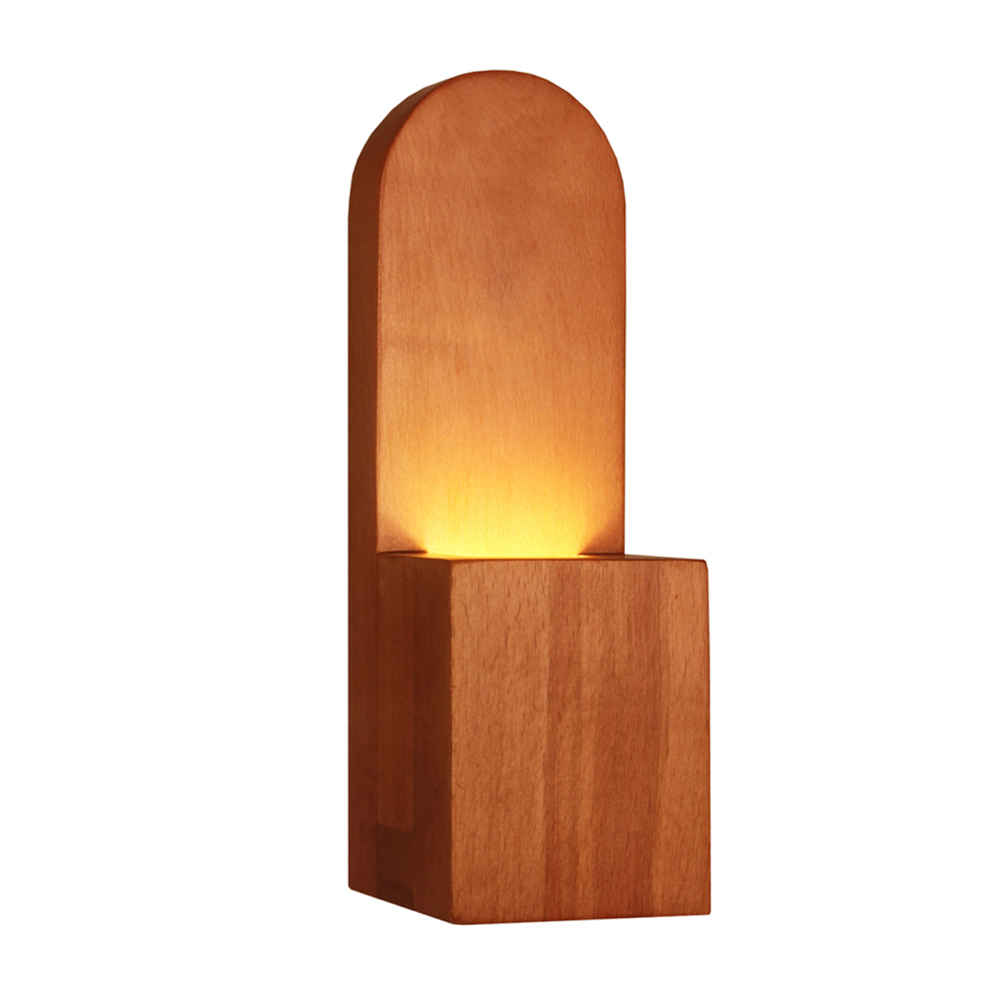 Applique murale en bois – Style moderne et minimaliste, esthétique cosy U9