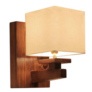Applique murale en bois – Style moderne et minimaliste, esthétique cosy VS2