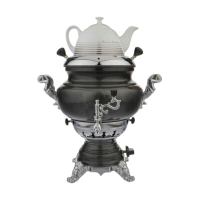 Machine à thé samovar à gaz avec théière design moderne Sogand 6 litres