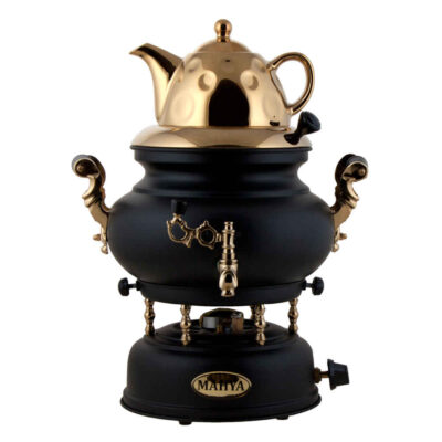 Machine à thé samovar à gaz avec théière design moderne 6 litres