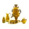 Samovar en laiton persan décoratif pour thé à charbon, 6 litres