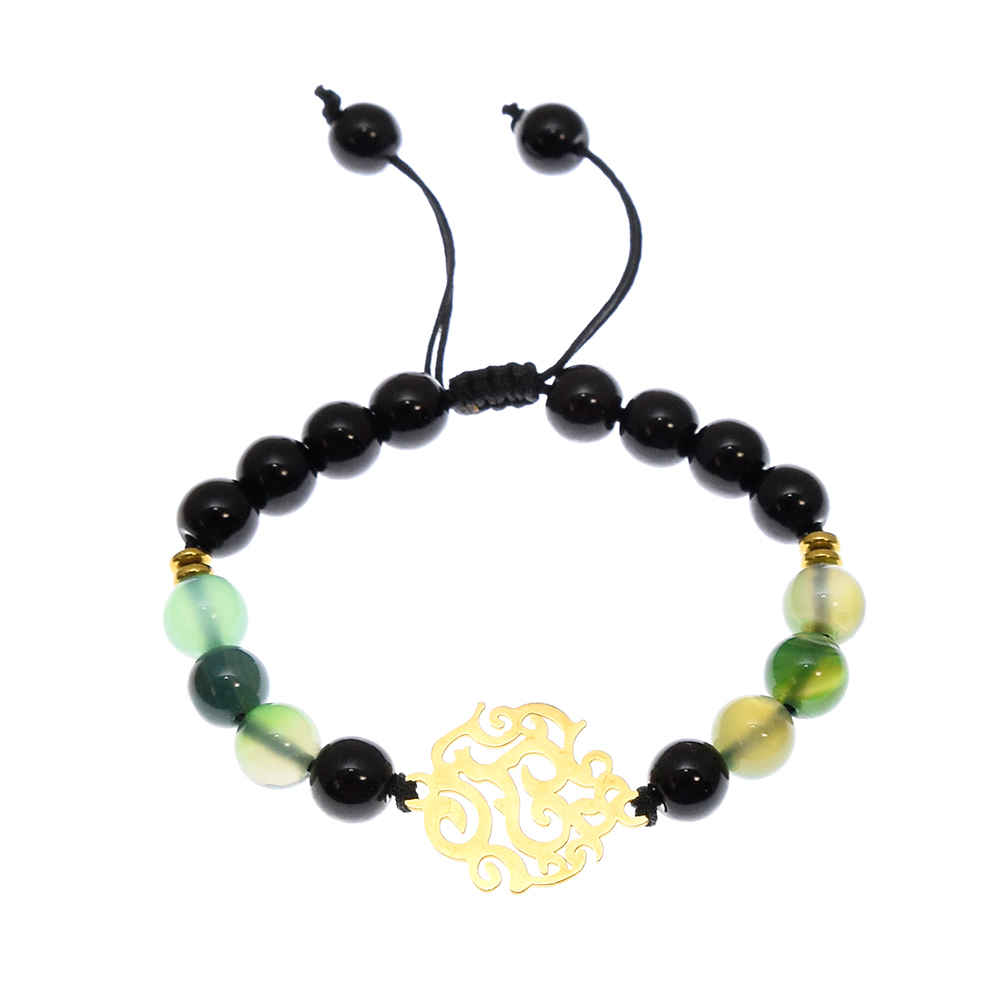 Bracelet Perlé pour Femme – Design Agate