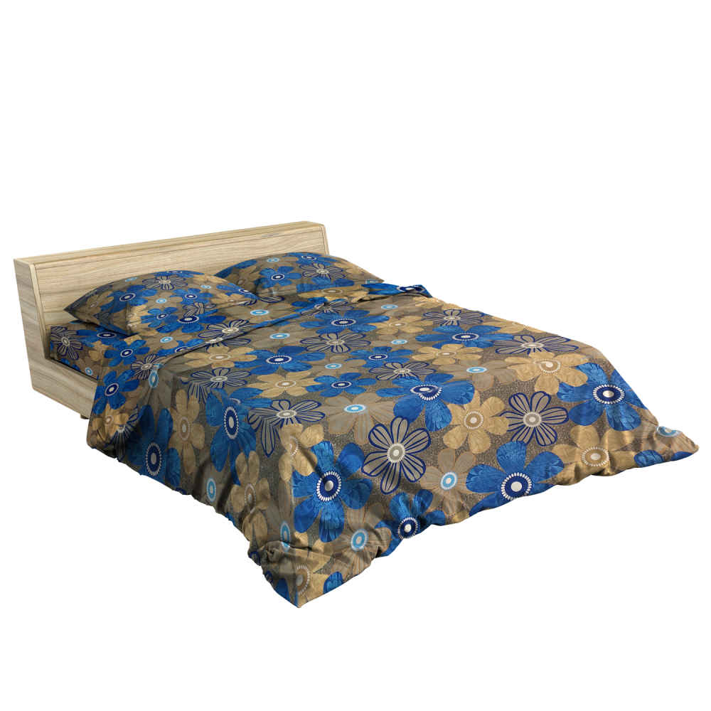Housse de couette double coton et polyester – Ultra douce, modèle Felora