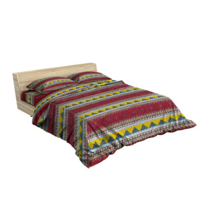 Housse de couette double coton et polyester – Ultra douce, modèle Gabbeh