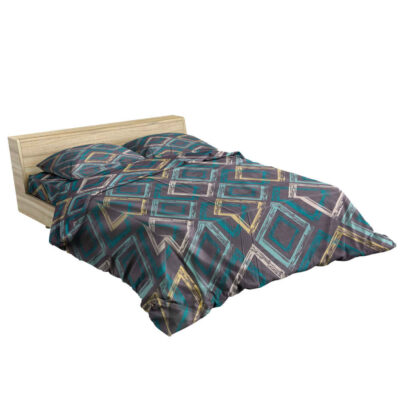 Housse de couette double coton et polyester – Ultra douce, modèle Hendesi
