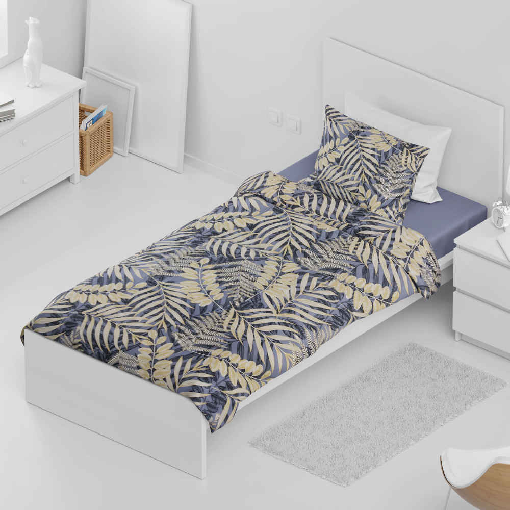 Housse de couette double coton et polyester – Ultra douce, modèle Khashayar