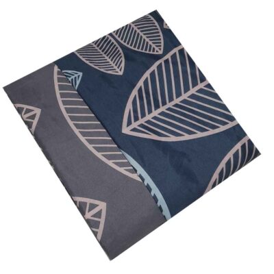 Housse de couette double coton et polyester – Ultra douce, modèle Nikia