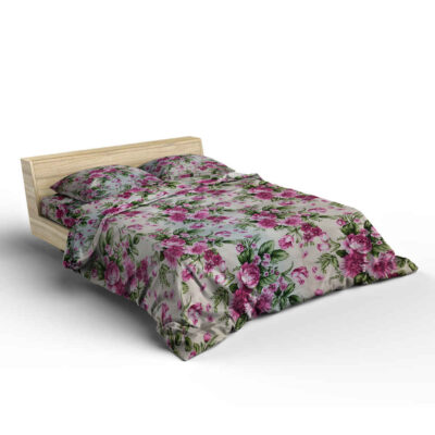 Housse de couette double coton et polyester – Ultra douce, modèle Zhirora