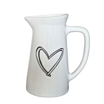 Vase en céramique décoratif modèle Heart