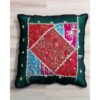 Housse de Coussin Brodée - Design Suzani Jungle