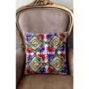 Housse de Coussin Brodée - Design Suzani Selin