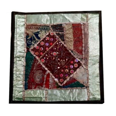 Housse de Coussin Brodée – Design Suzani Shine