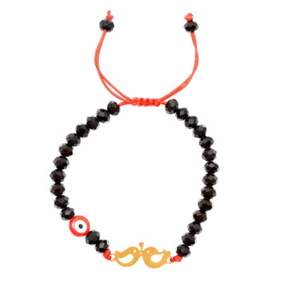 Bracelet Perlé pour Femme – Design Oiseaux