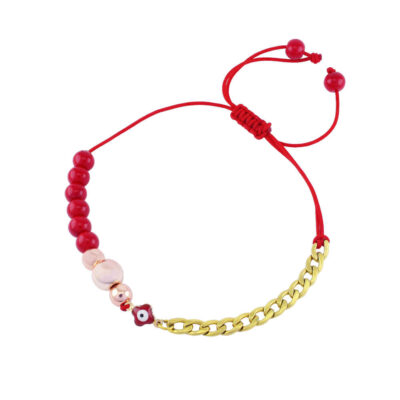 Bracelet Perlé pour Femme – Œil Protecteur Sorkh