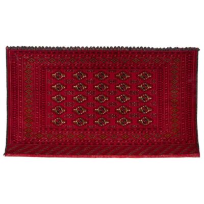 Housse de Coussin de Sol Torkaman Tissé à la Main – Poshti Nostalgie