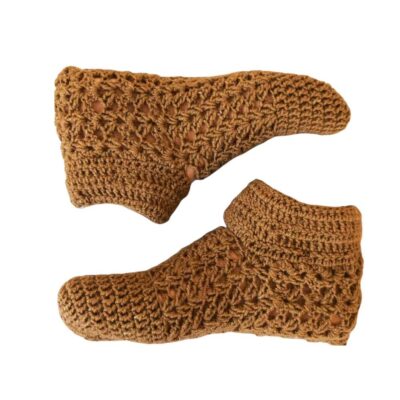 Chaussettes en coton tissées à la main perses pour femmes tricotées Nazanin