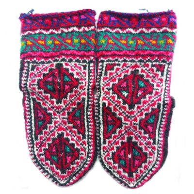 Chaussettes en laine tissées à la main perses pour femmes tricotées Ghali