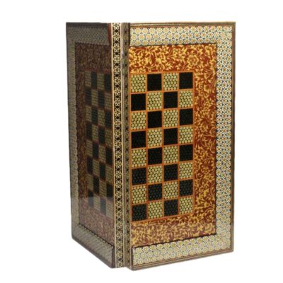 Plateau d’Échecs Khatamkari Persan Modèle Aala