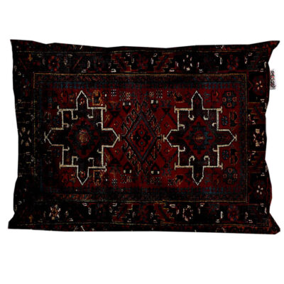 Taie d’oreiller en velours persan – Taille standard modèle Bina – Élégance intemporelle (x2)