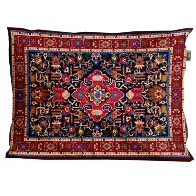 Taie d’oreiller en velours persan – Taille standard modèle Farahnaz – Confort opulent (x2)