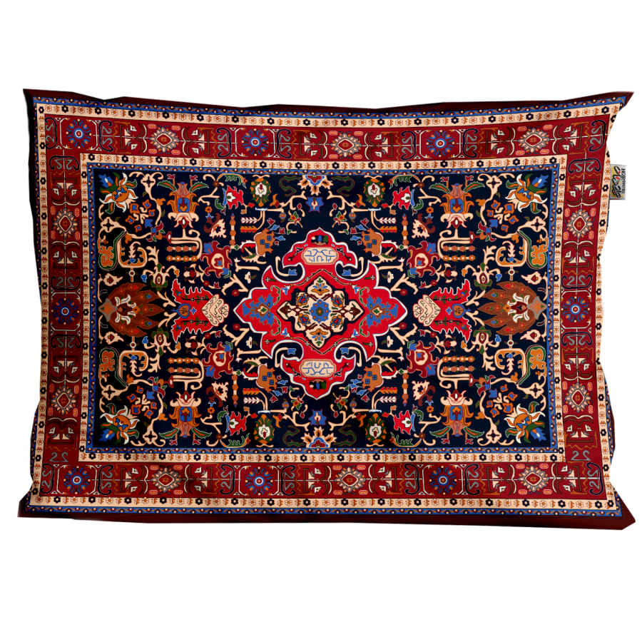 Taie d’oreiller en velours persan – Taille standard modèle Farahnaz – Confort opulent (x2)