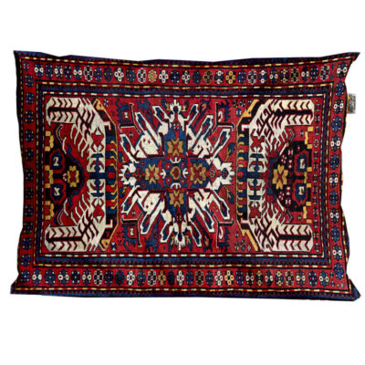 Taie d’oreiller en velours persan – Taille standard modèle Hezardastan – Unique et luxueuse (x2)