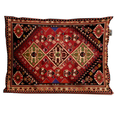 Taie d’oreiller en velours persan – Taille standard modèle Karin – Élégante et douillette (x2)