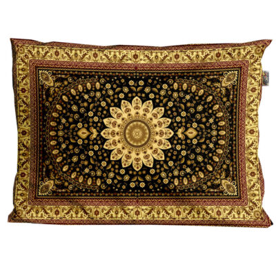 Taie d’oreiller en velours persan – Taille standard modèle Ladan – Luxe sophistiqué (x2)