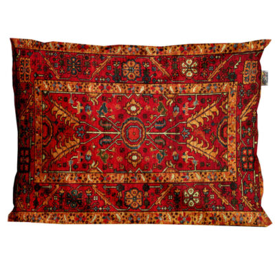 Taie d’oreiller en velours persan – Taille standard modèle Panah – Design raffiné (x2)