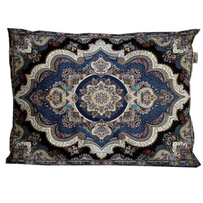 Taie d’oreiller en velours persan – Taille standard modèle Sonati – Élégante et confortable (x2)