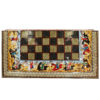 Plateau d'Échecs en Marqueterie Persane Modèle Chogan