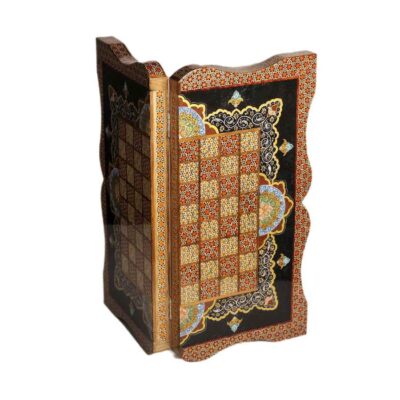Plateau d’Échecs en Marqueterie Persane Modèle Delbar