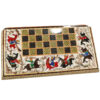 Plateau d'Échecs Khatamkari Persan Modèle Chasse