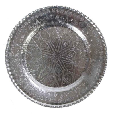 Assiette de vaisselle en cuivre persan – Modèle Bijan